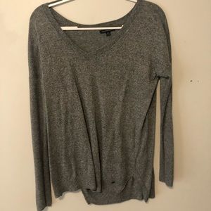 American Eagle gray sweater